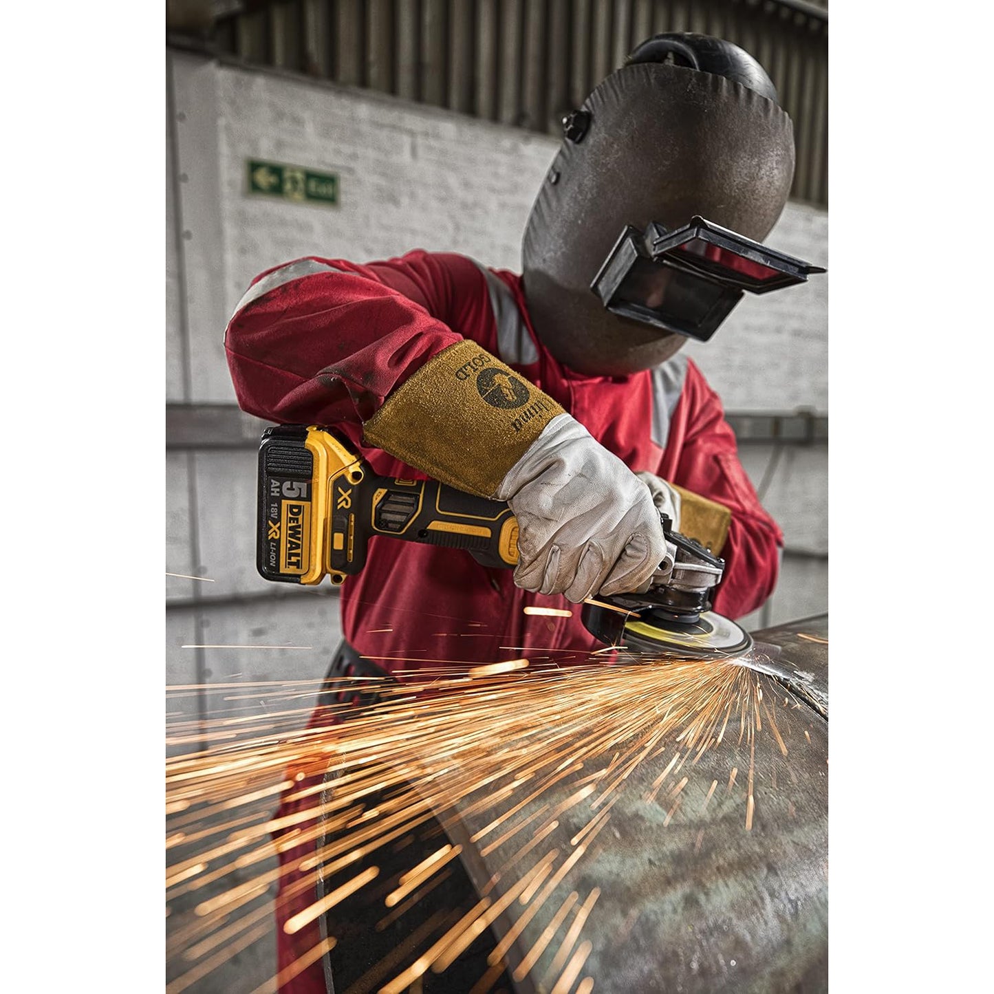 Smerigliatrice angolare a batteria DeWalt DCG405NT-XJ 18 V diametro 125 mm