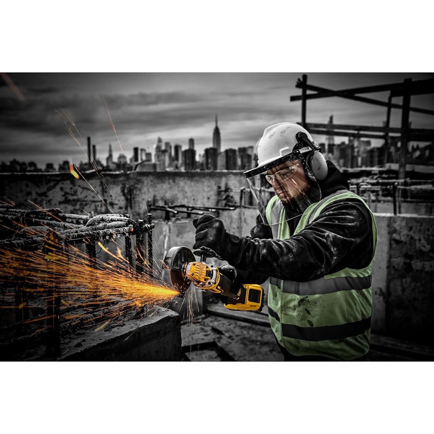 Smerigliatrice angolare brushless DeWalt DCG409NT-XJ 18 V d. 125 mm