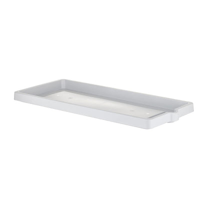 Sottovaso fioriera effetto legno 100 cm