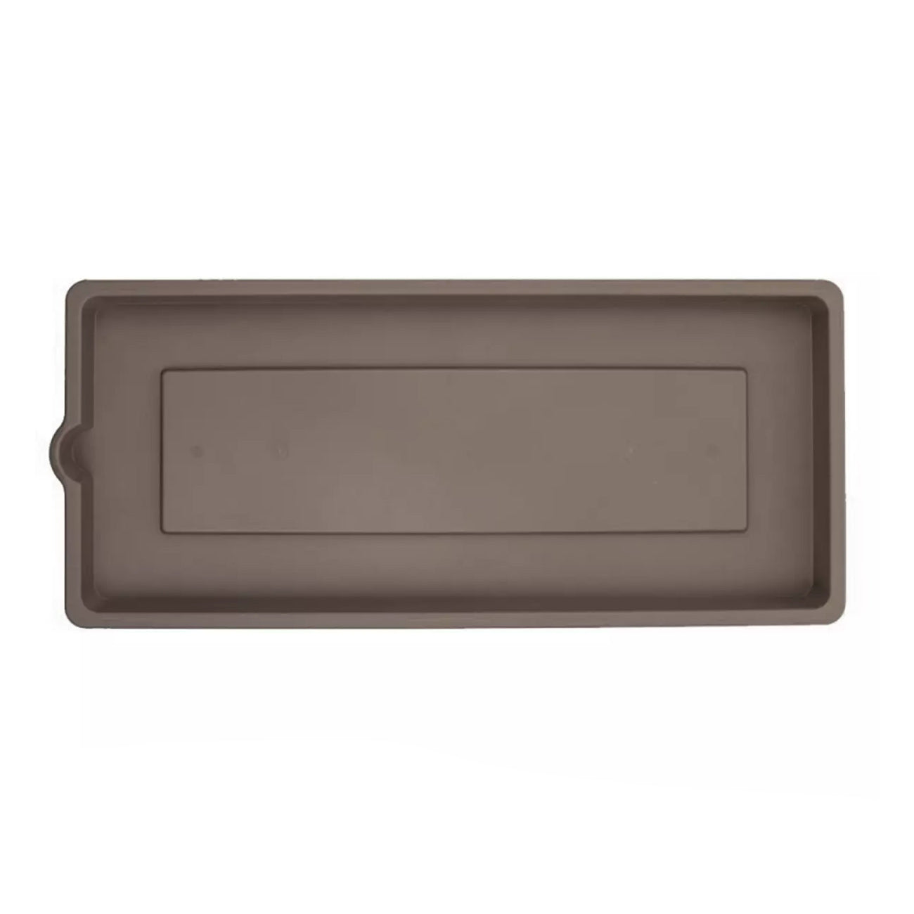 Sottovaso fioriera effetto legno 75 cm