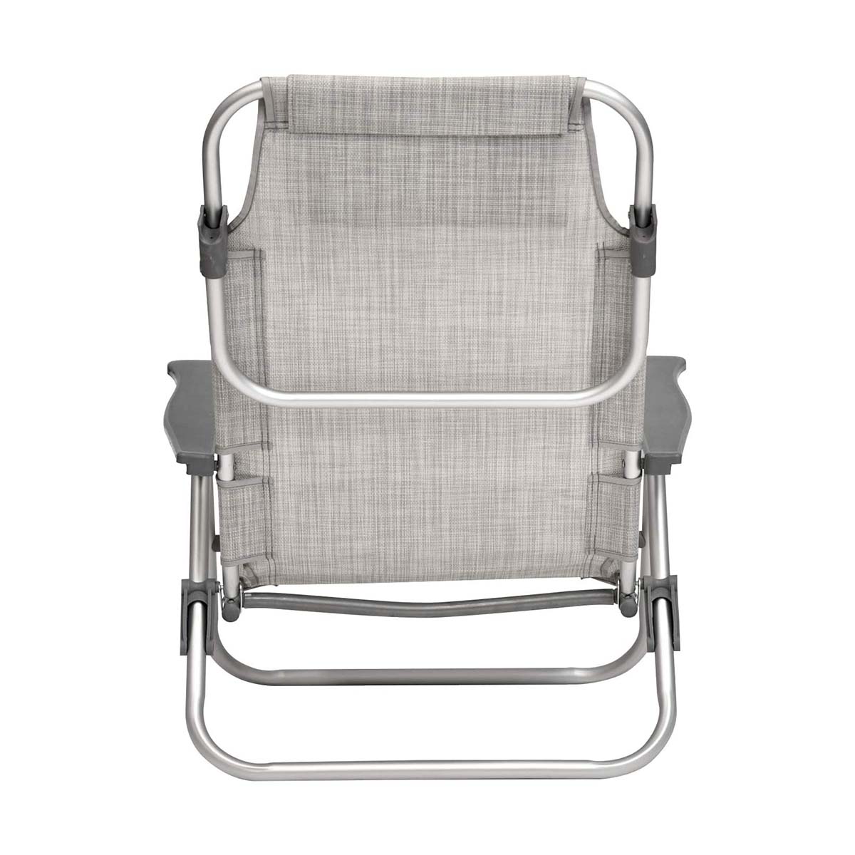 Spiaggina mare pieghevole in alluminio 46x59 cm con cuscino