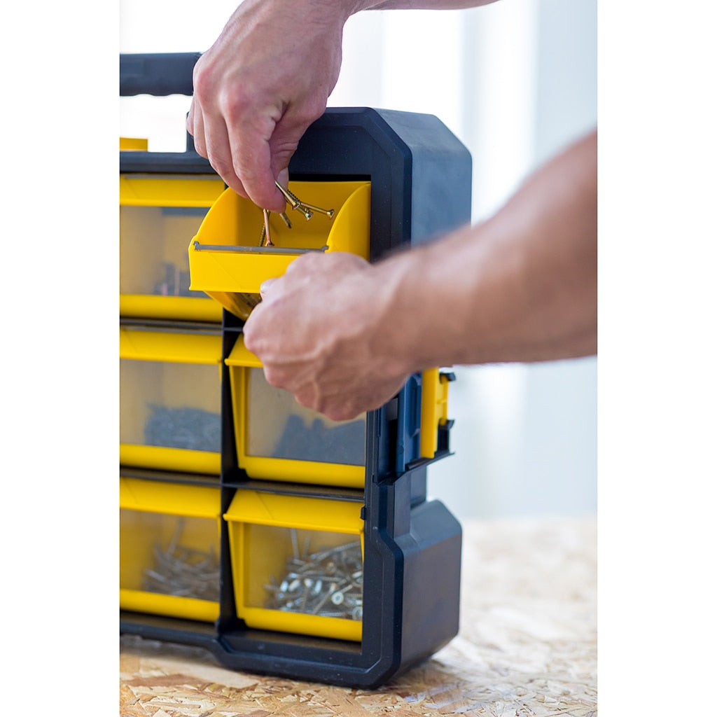 Stanley organizer cassettiera portatile 12 cassetti 45x35,6x10,8 cm FMST81077-1