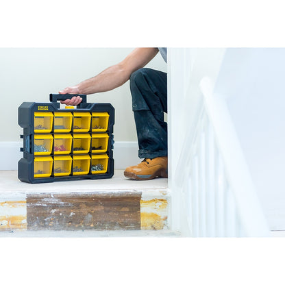 Stanley organizer cassettiera portatile 12 cassetti 45x35,6x10,8 cm FMST81077-1