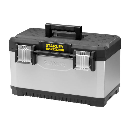 Stanley cassetta portautensili 20" Metal-Plastic FatMax grigia con vaschetta 1-95-615