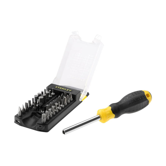 Stanley set giravite portainserti multibit con 33 inserti STHT0-70885