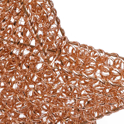 Stella natalizia luminosa 3D da interno ed esterno 58 cm rose gold 720 microLED
