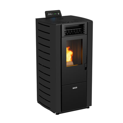 Stufa a pellet King 98 7,8 kW 190 m³ con telecomando