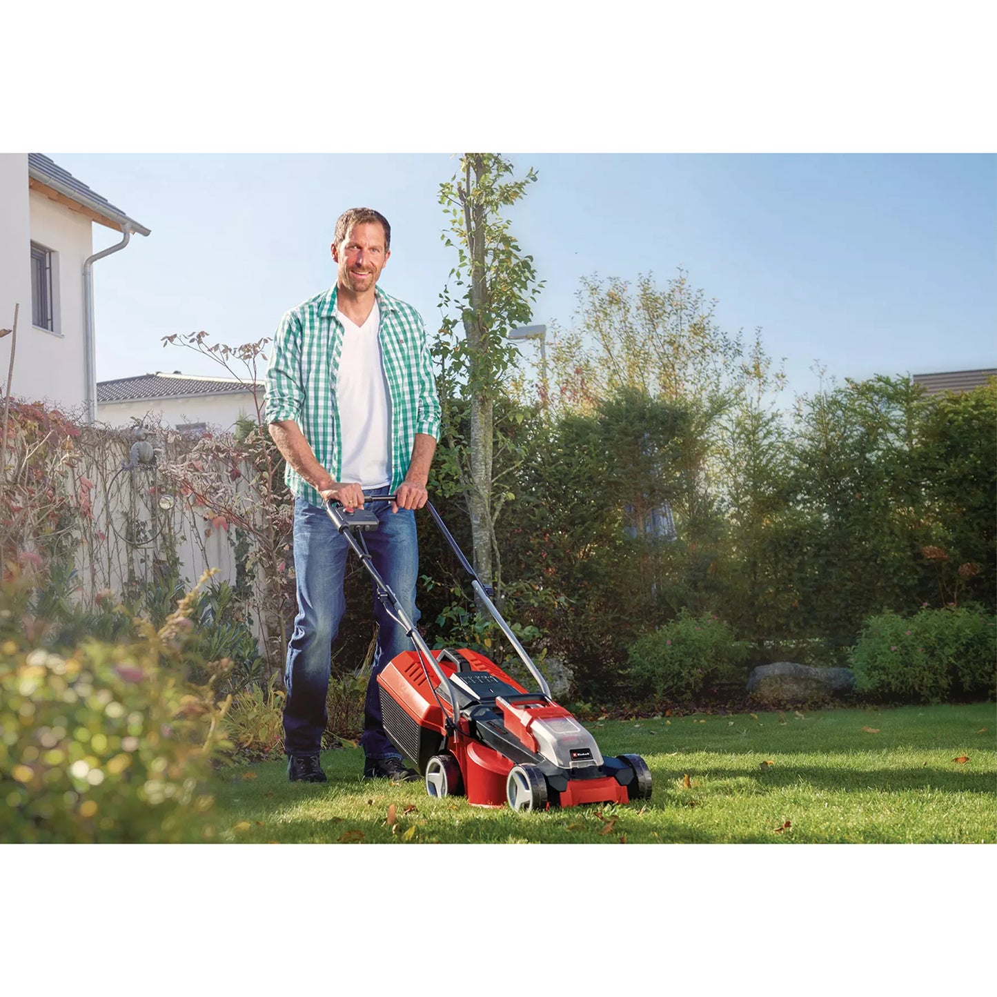Tagliaerba Einhell a batteria 18V 3Ah taglio 30 cm
