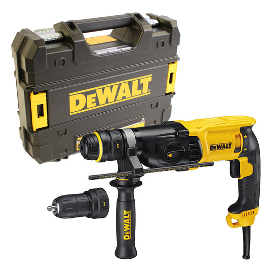 Tassellatore sds-plus 800 W attacco rapido con accessori e valigetta DeWalt