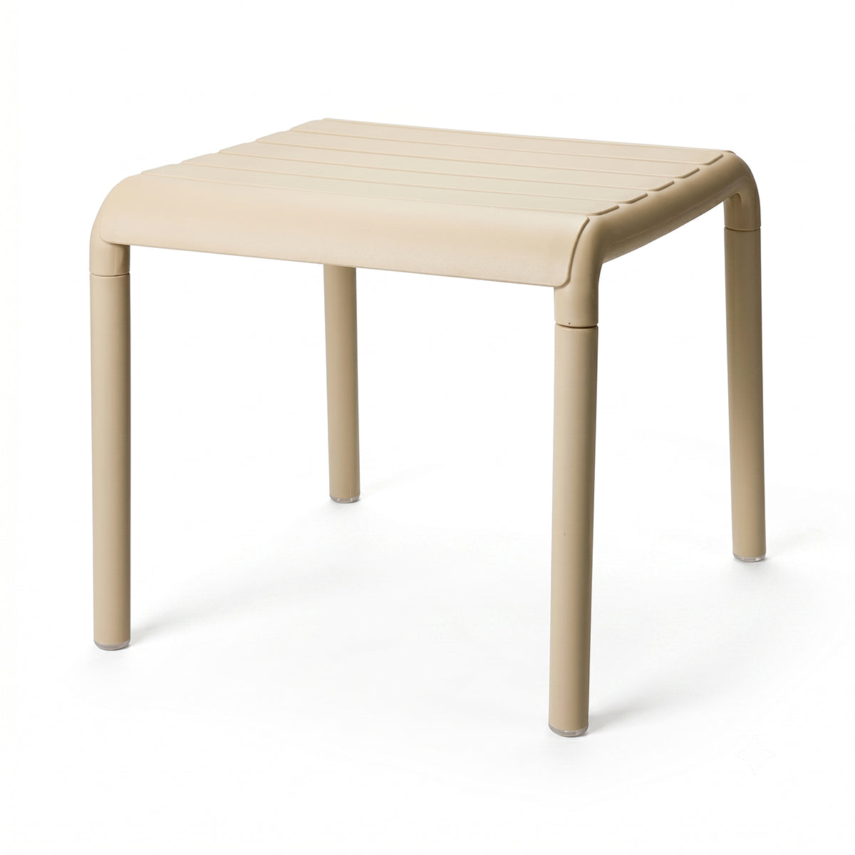 Tavolino basso da esterno in polipropilene 45x45x41cm