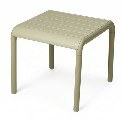 Tavolino basso da esterno in polipropilene 45x45x41cm