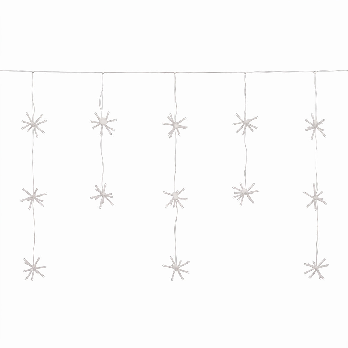 Tenda luminosa Ice Light Bunch da esterno 300 LED bianco caldo 300x70 cm