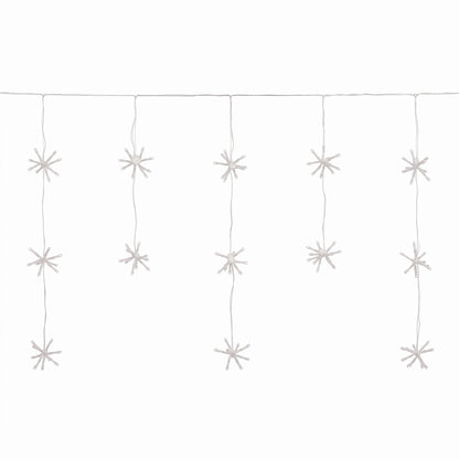 Tenda luminosa Ice Light Bunch da esterno 300 LED bianco caldo 300x70 cm