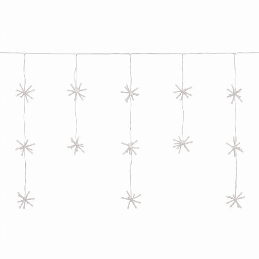 Tenda luminosa Ice Light Bunch da esterno 300 LED bianco caldo 300x70 cm