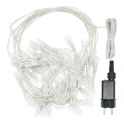 Tenda luminosa Ice Light Bunch da esterno 300 LED bianco caldo 300x70 cm