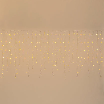 Tenda luminosa da esterno natalizia 300 cm cielo stellato bianco caldo 360 miniLED