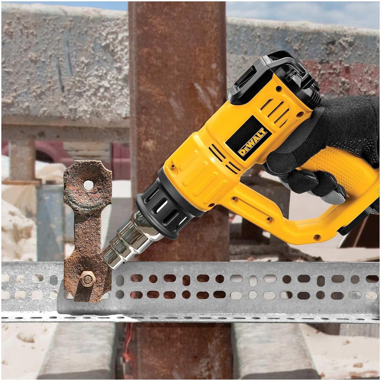 Termosoffiatore DeWalt D26414-QS 2000 W 50 - 600 ° gradi con accessori