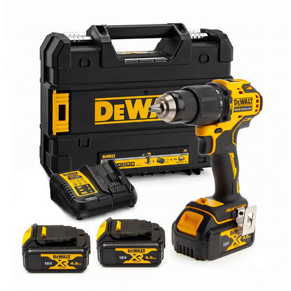 Trapano avvitatore a batteria con percussione 18V DeWalt DCD709M2T-QW