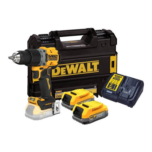 Trapano avvitatore a percussione brushless DeWalt 18 V 2 Ah Powerstack