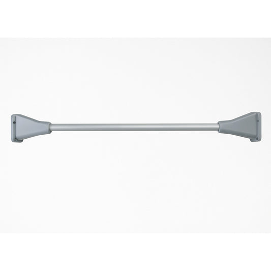Tubo appendiabiti Finally grigio estensibile 84-100 cm