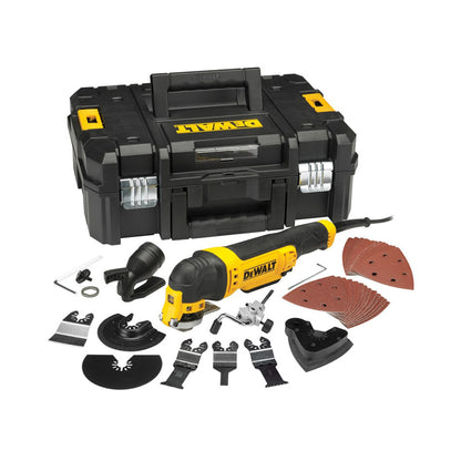 Utensile multifunzione DeWalt ad oscillazione 300 W con valigetta e accessori