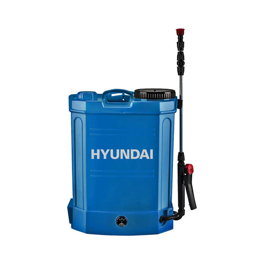 Pompa a spalla a batteria Hyundai 25910 12 V 8 Ah serbatoio 12 litri