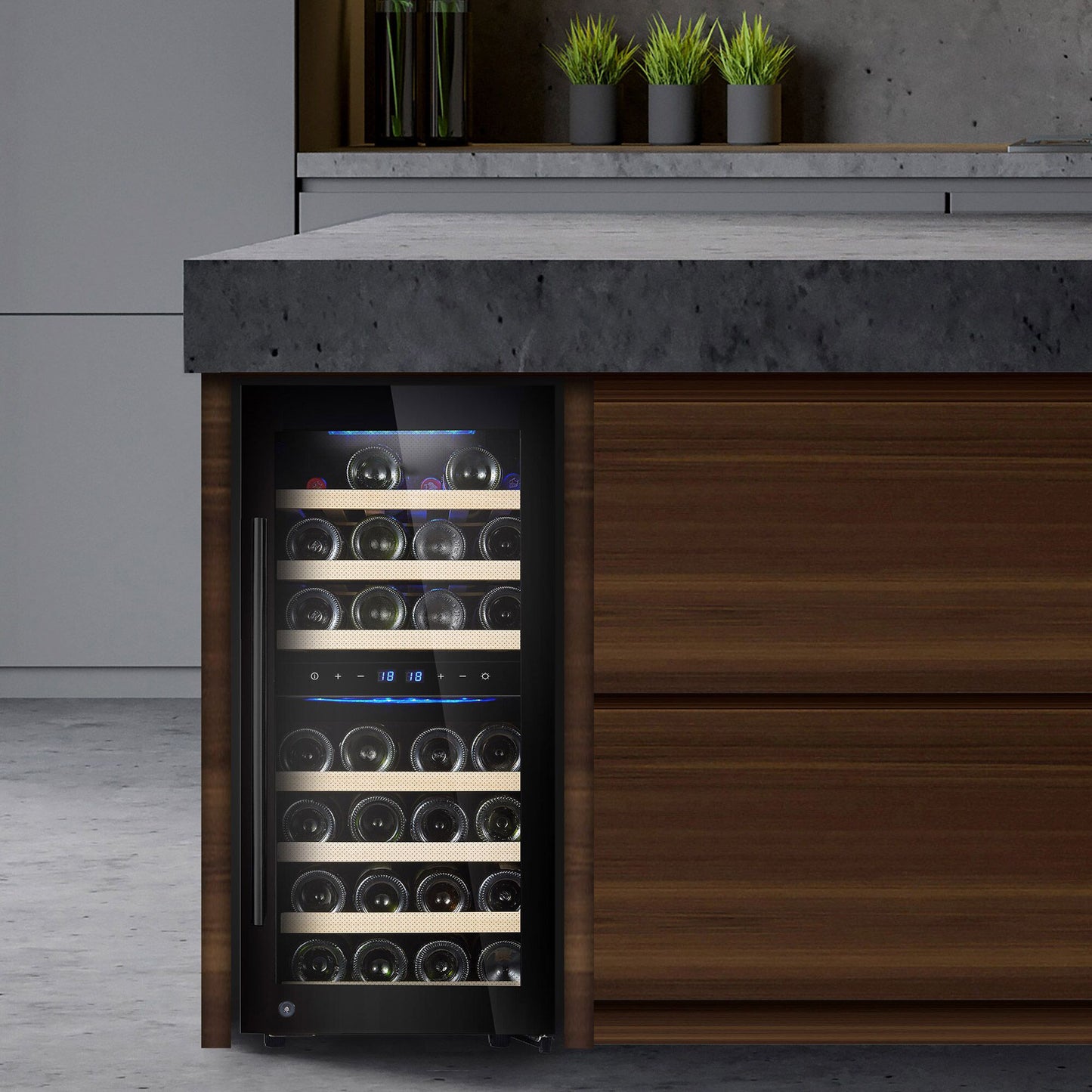 Cantinetta refrigerante per vino 120 L 90 W 84x49,5x58 cm