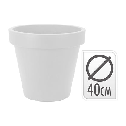 Vaso terra tondo diametro 40 cm