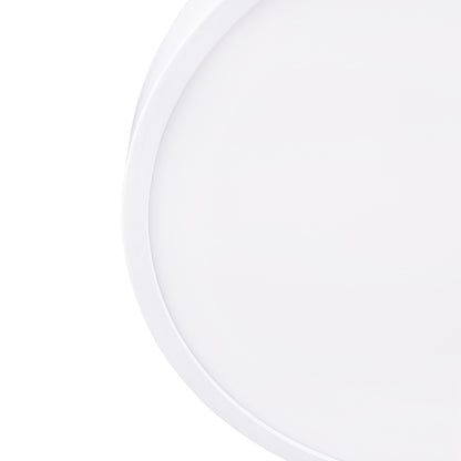 Ventilatore LED da soffitto Moss estivo/invernale in metallo bianco 13W con telecomando
