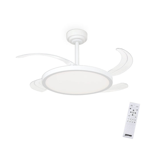 Ventilatore da soffitto luce LED Ø 49cm con telecomando Zephir ZVP4