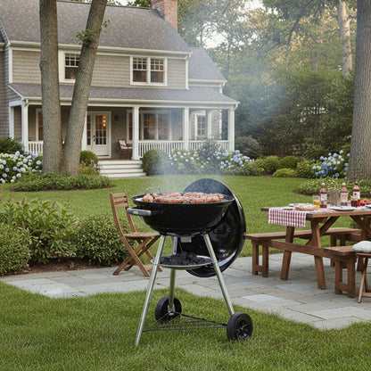 Weber Barbecue a carbone Compact Kettle 47 cm nero