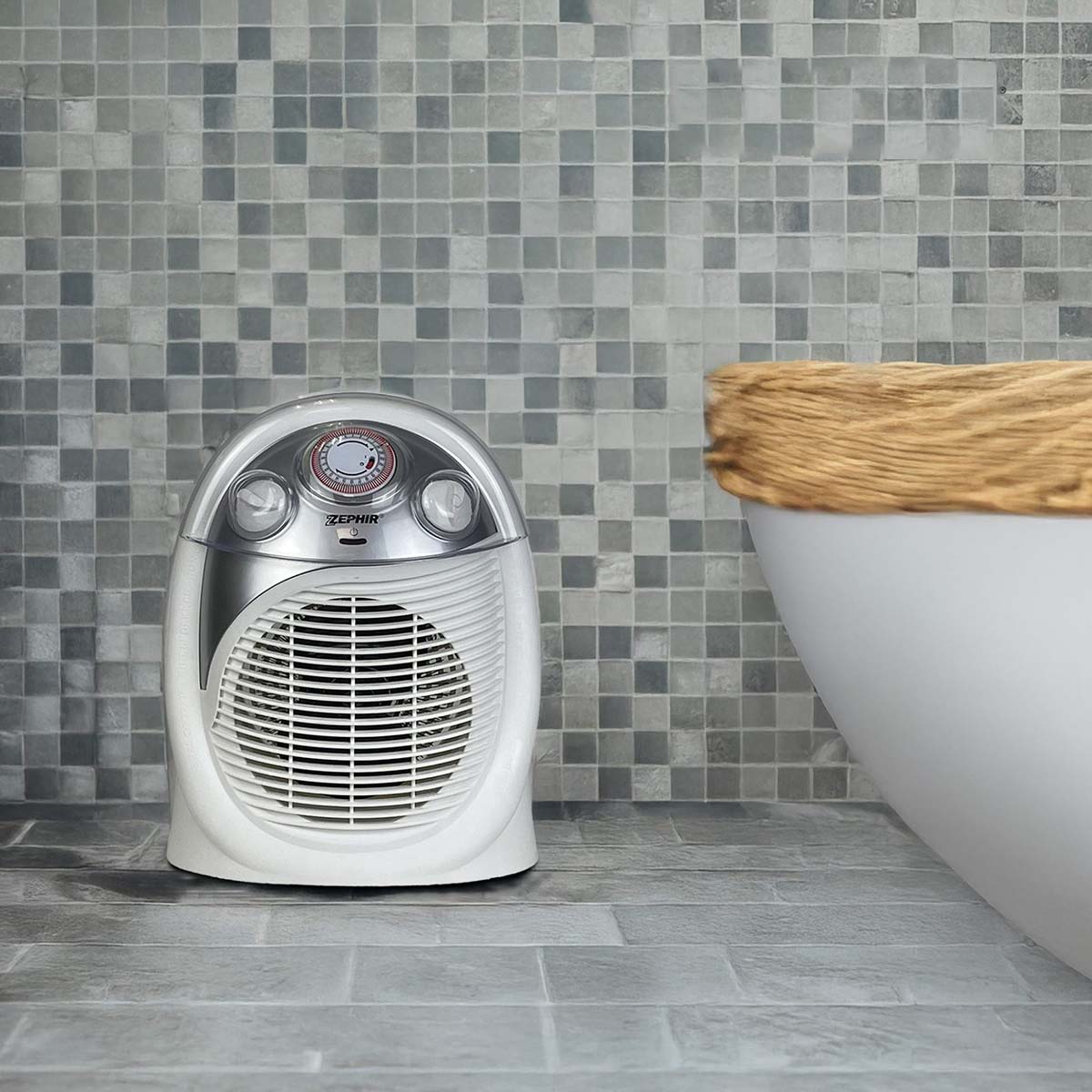 Stufa elettrica termoventilatore 2000 W Zephir Termoconfort Plus
