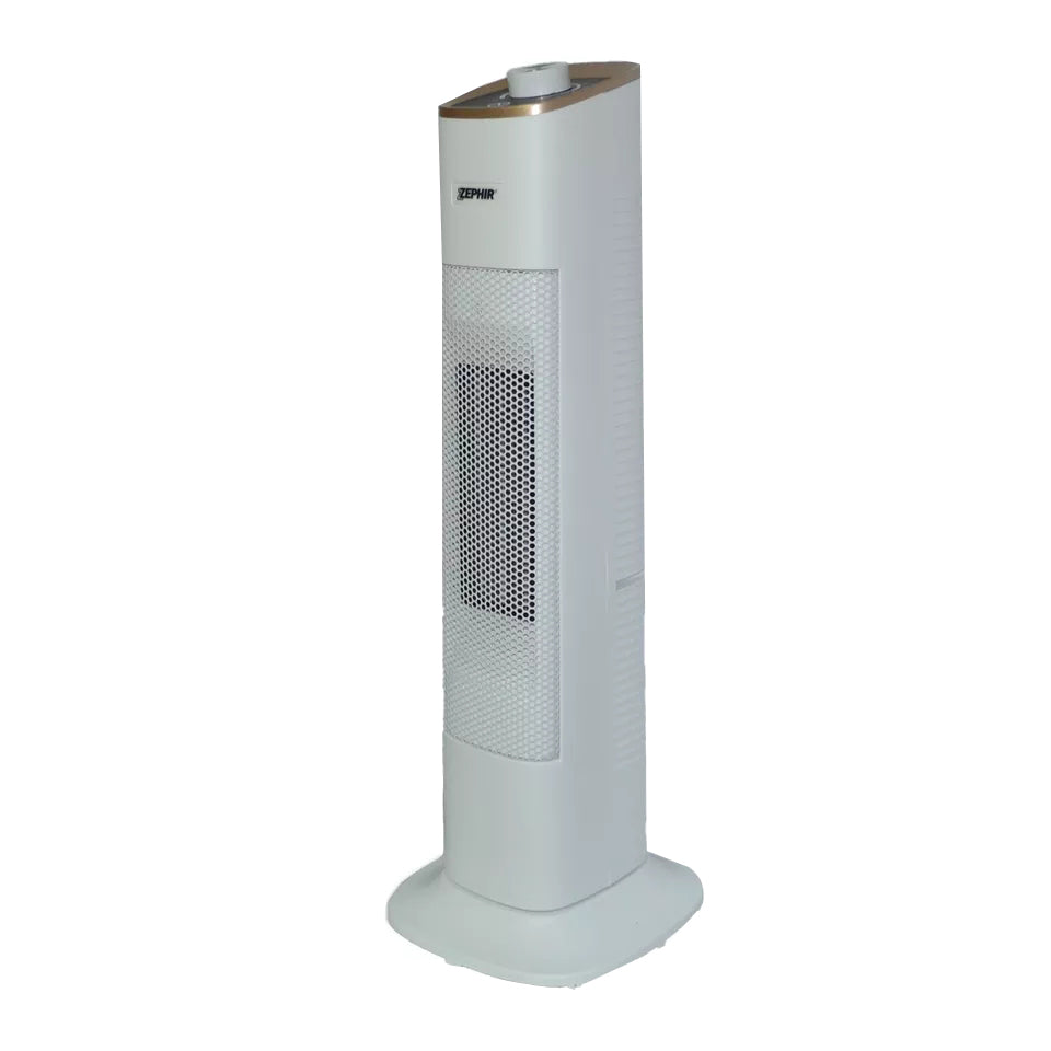 Torretta ceramica oscillante 2000 W con luci led grigio antracite