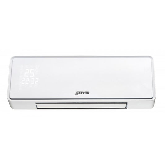 Termoventilatore ceramico da parete smart 2000 W 54x18,7x12,3 cm bianco