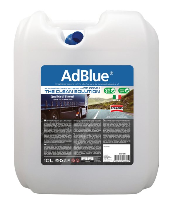 AdBlue tanica 10Lt con beccuccio additivo SCR per motori Diesel Euro 6/7