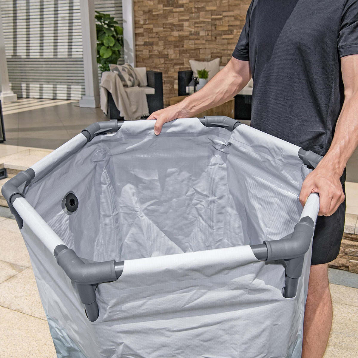 Vasca ghiaccio crioterapia Bestway Lay-Z-Spa Glacial Dip 90x80 cm