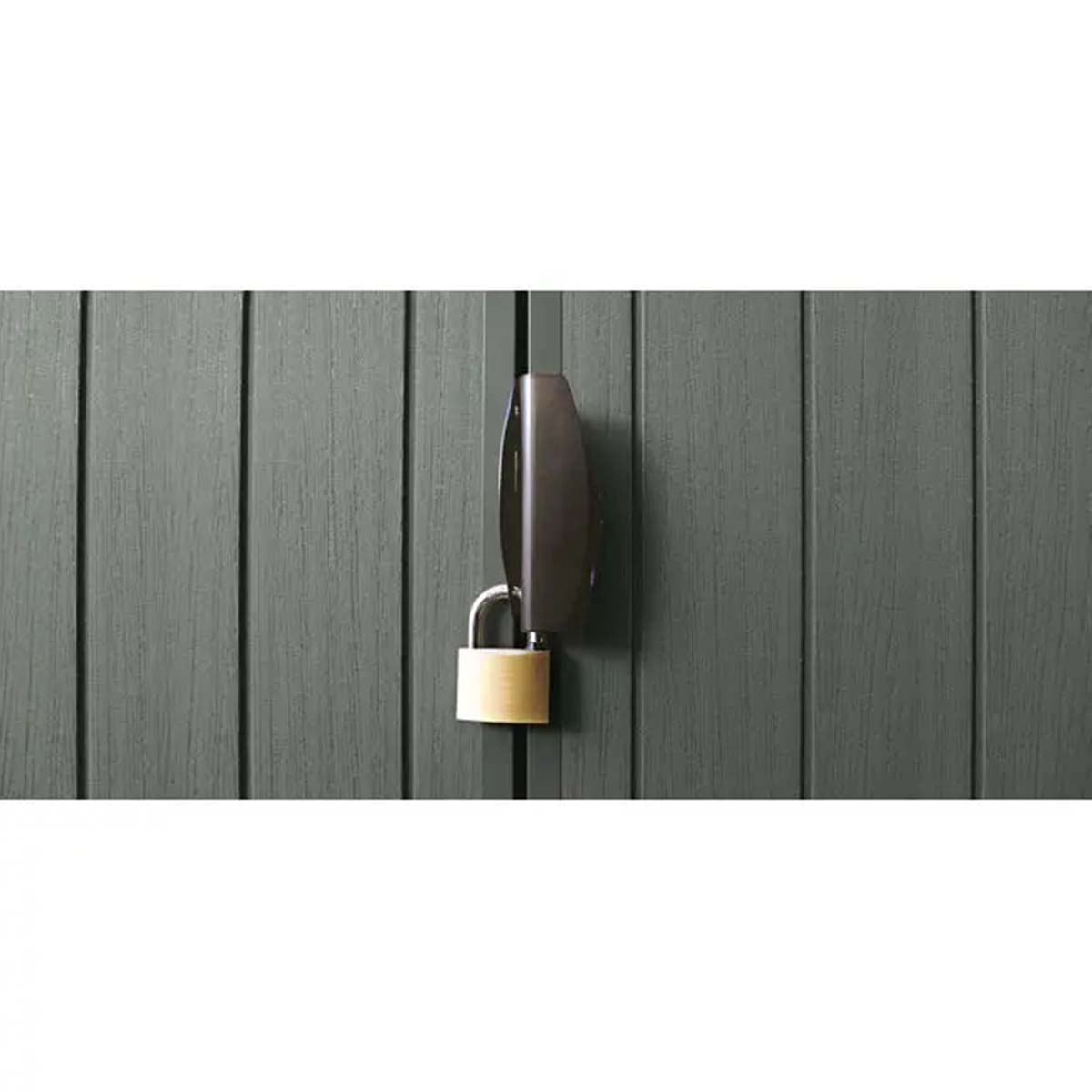 Keter casetta da giardino Darwin 6x6 in resina con finestre e pavimento incluso