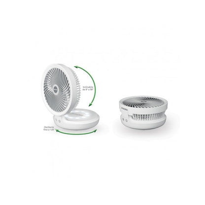 Mini ventilatore oscillante Macom da tavolo salvaspazio USB 990