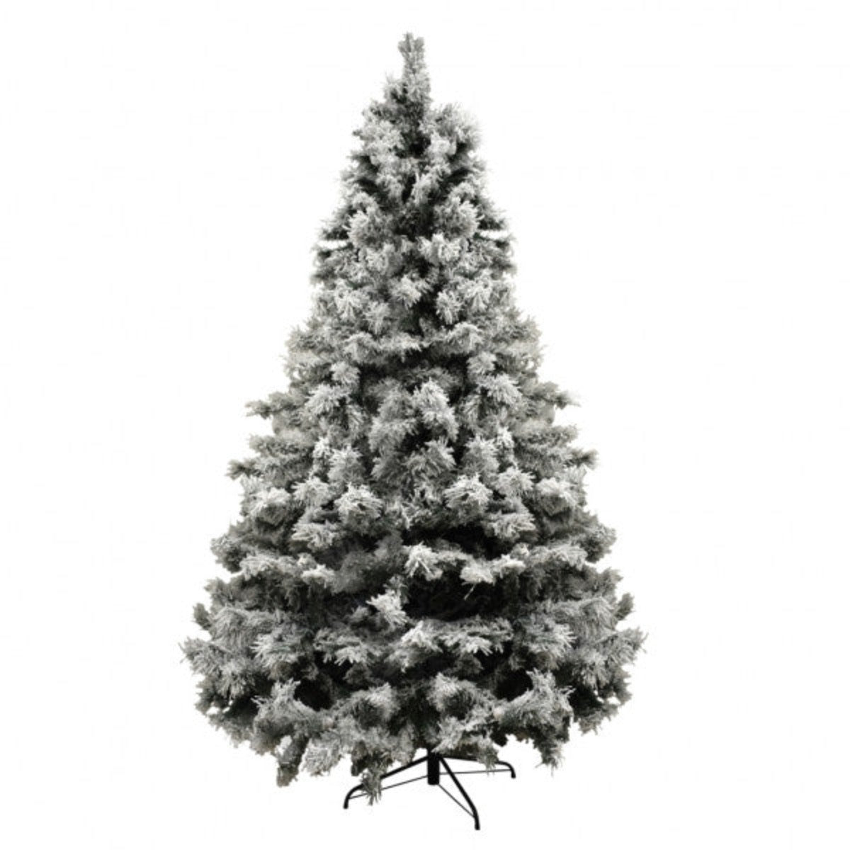 Albero di Natale innevato effetto realistico e folto Comet