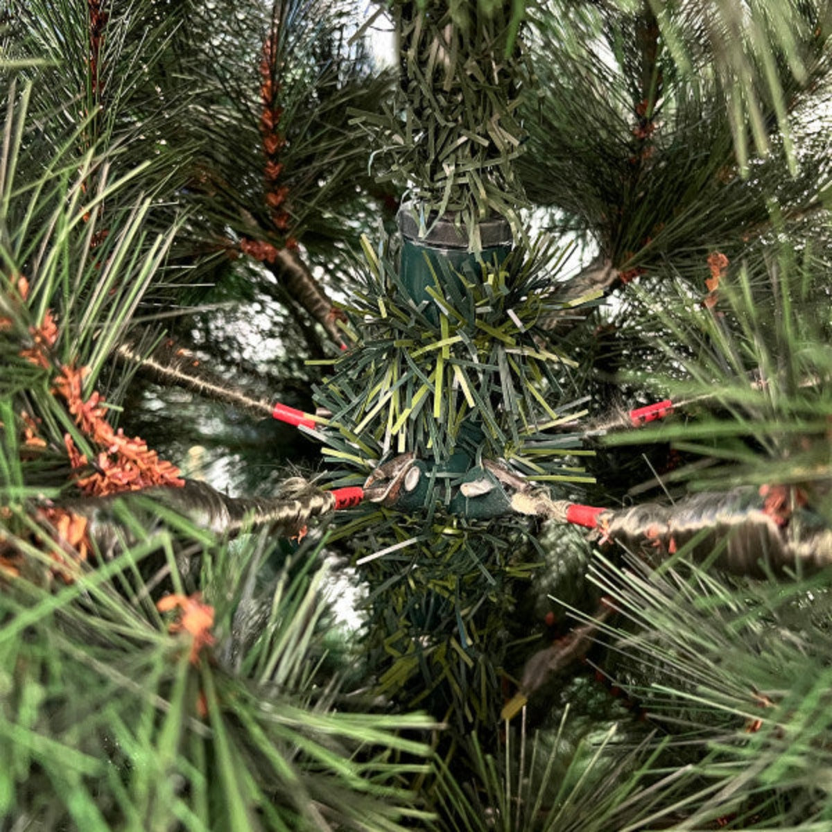 Albero di Natale verde effetto pino Eclair