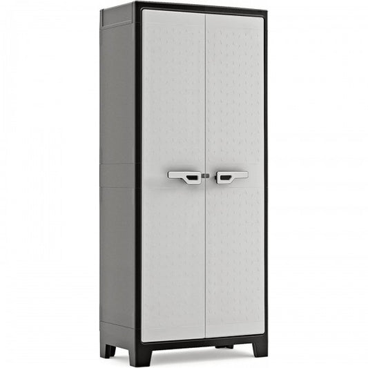 Keter armadio tutto ripiani alto titan xl colore grigio