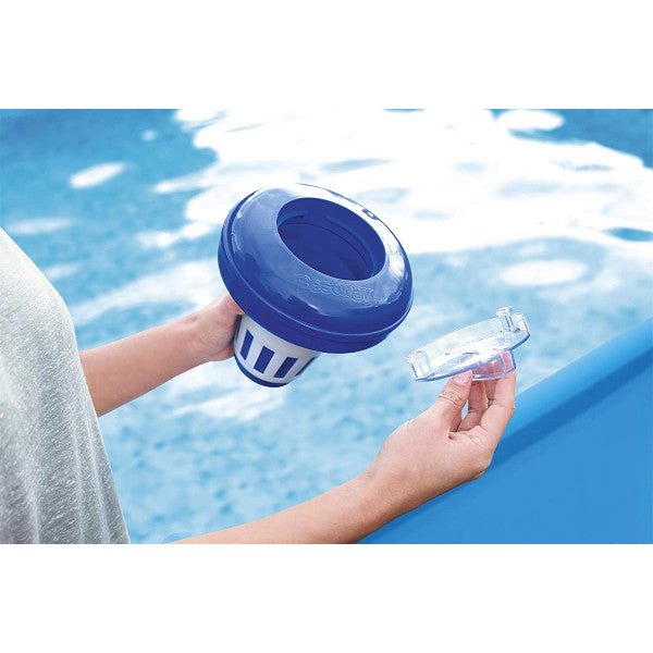 Dispenser cloro per pastiglie Bestway 58071 Chemical Floater 16,5 cm