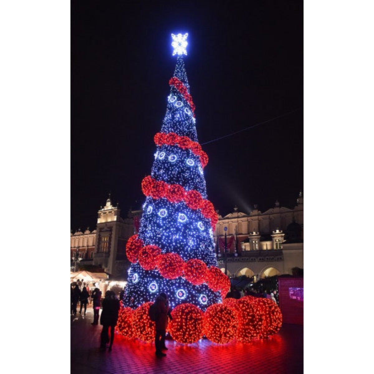 Luci di Natale per decorazioni da esterno catena 500 led