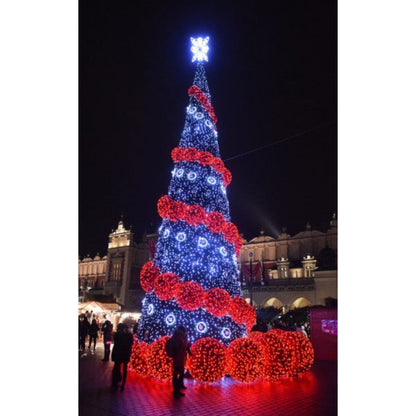 Luci di Natale per decorazioni da esterno catena 500 led