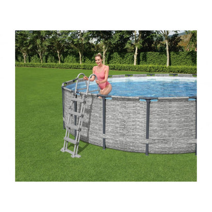 Piscina fuori terra rotonda Steel Pro Max Bestway 5619E con accessori  488x122 cm