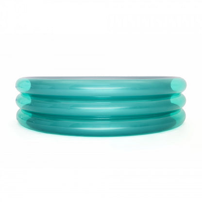 Piscina gonfiabile per bambini Bestway 51043 Big Metallic 3 ring pool 200x53 cm