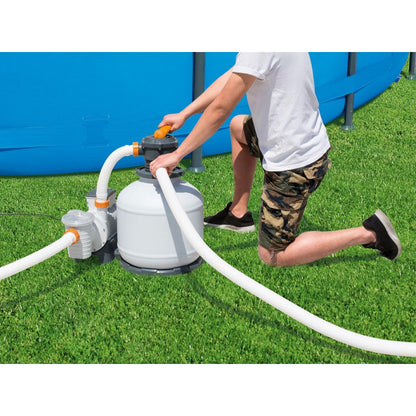 Pompa di filtraggio a sabbia per piscine Bestway 58486 11.355 lt/ora