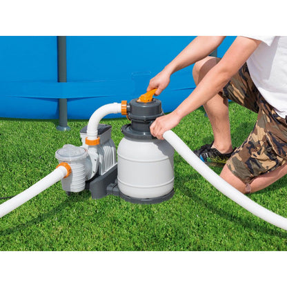 Pompa di filtraggio a sabbia per piscine Bestway 5.678 lt/ora