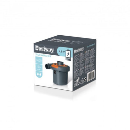 Pompa di gonfiaggio elettrica Bestway 62155 Sidewinder 4,8V ricaricabile