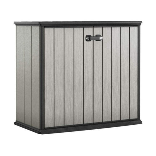 Keter porta attrezzi da giardino in resina grigio Patio store
